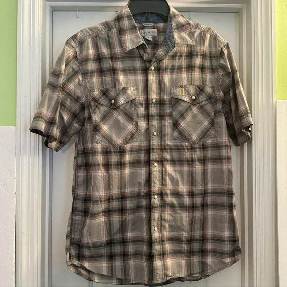 Carhartt Relaxed Fit Short Sleeve Shirt - Picture 1 of 5